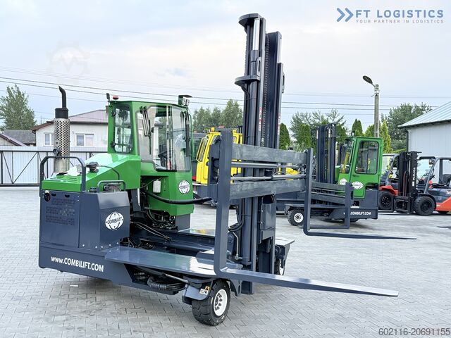 Empilhadeira de quatro direções Combilift C4500 DIESEL DUPLEX WIDE FORK POSITIONER