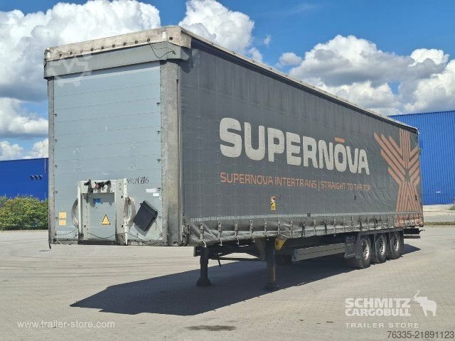Отворено полуремарке с брезент Schmitz Cargobull Curtainsider Mega