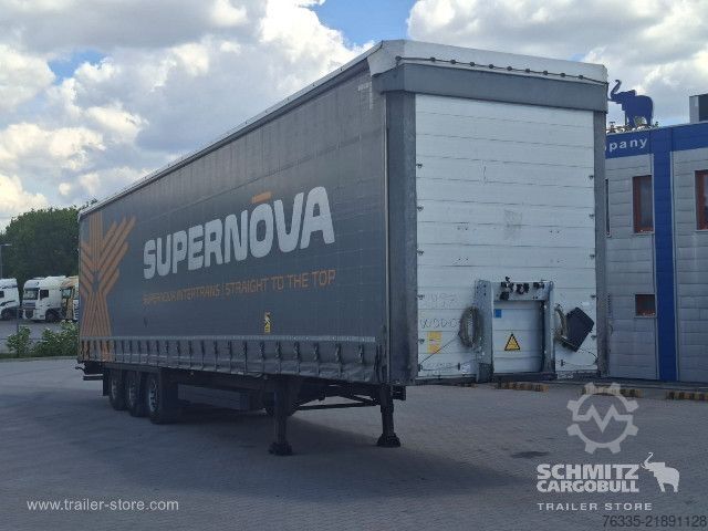 Отворено полуремарке с брезент Schmitz Cargobull Curtainsider Mega