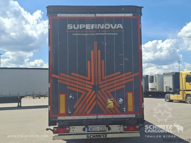 Отворено полуремарке с брезент Schmitz Cargobull Curtainsider Mega