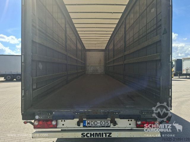 Отворено полуремарке с брезент Schmitz Cargobull Curtainsider Mega