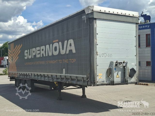 Отворено полуремарке с брезент Schmitz Cargobull Curtainsider Mega