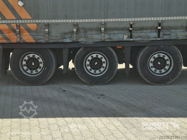 Отворено полуремарке с брезент Schmitz Cargobull Curtainsider Mega