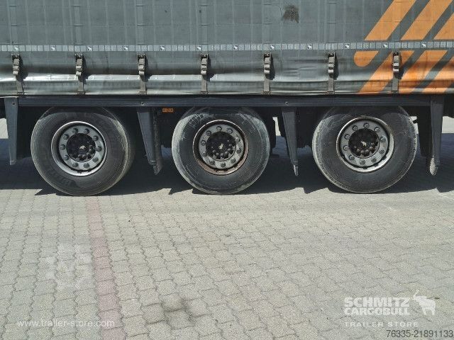 Отворено полуремарке с брезент Schmitz Cargobull Curtainsider Mega