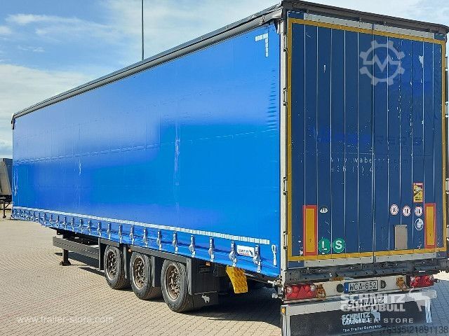 Отворено полуремарке с брезент Schmitz Cargobull Curtainsider Mega