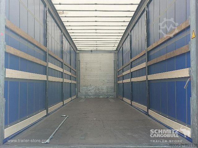 Отворено полуремарке с брезент Schmitz Cargobull Curtainsider Mega