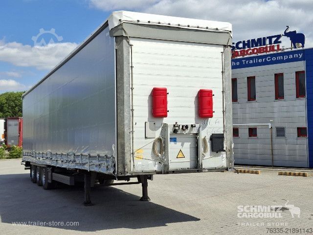 Отворено полуремарке с брезент Schmitz Cargobull Curtainsider Mega