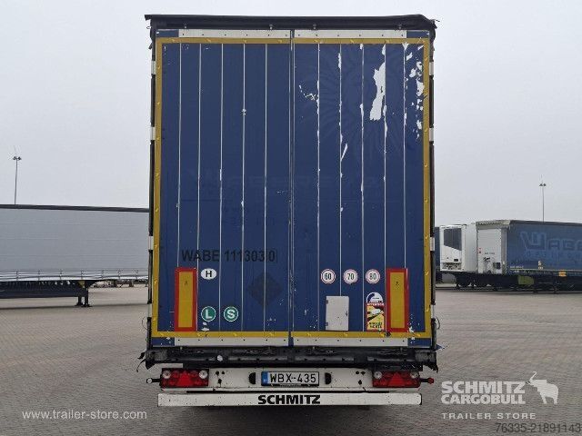 Отворено полуремарке с брезент Schmitz Cargobull Curtainsider Mega