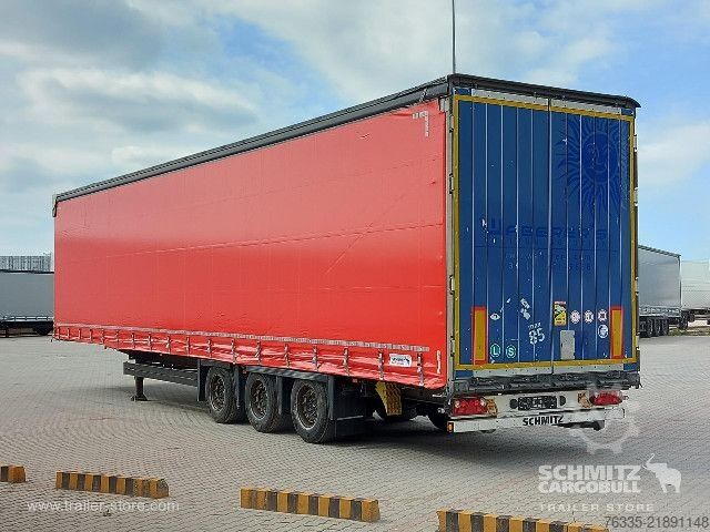 Отворено полуремарке с брезент Schmitz Cargobull Curtainsider Mega