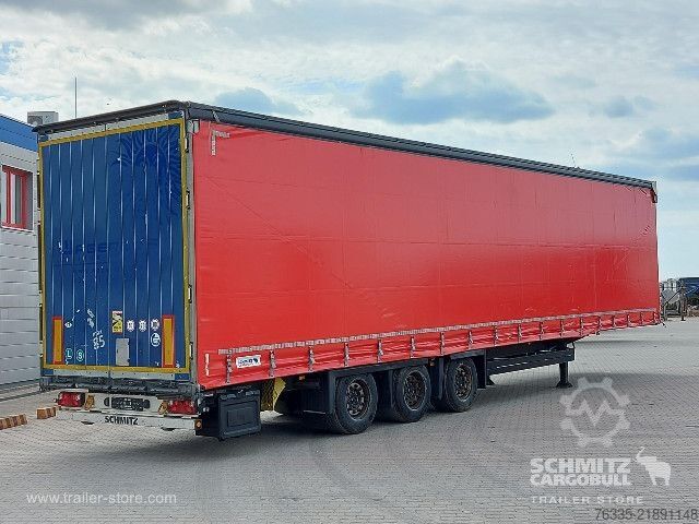 Отворено полуремарке с брезент Schmitz Cargobull Curtainsider Mega