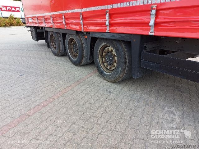 Отворено полуремарке с брезент Schmitz Cargobull Curtainsider Mega