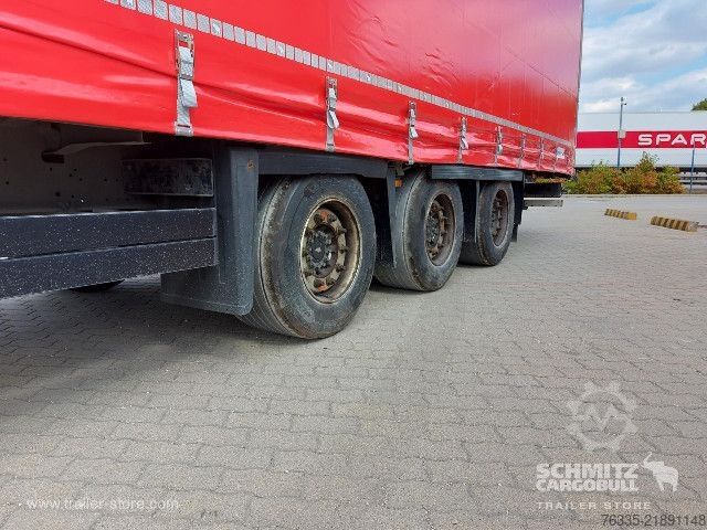 Отворено полуремарке с брезент Schmitz Cargobull Curtainsider Mega