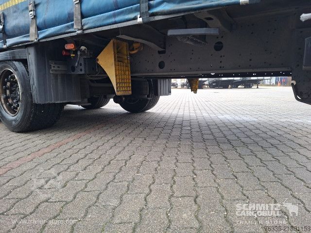 Отворено полуремарке с брезент Schmitz Cargobull Curtainsider Mega