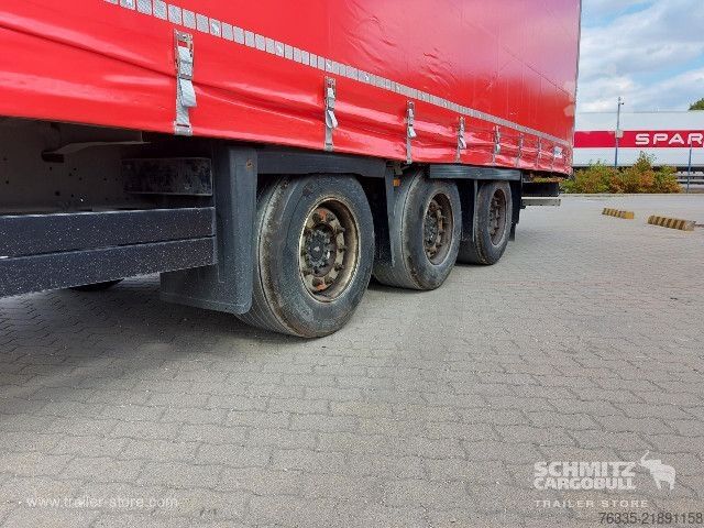 Отворено полуремарке с брезент Schmitz Cargobull Curtainsider Mega