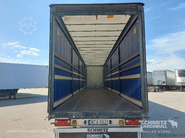 Отворено полуремарке с брезент Schmitz Cargobull Curtainsider Mega