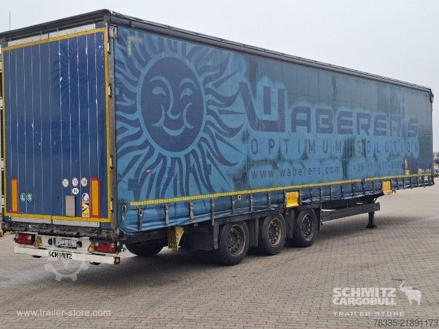 Отворено полуремарке с брезент Schmitz Cargobull Curtainsider Mega