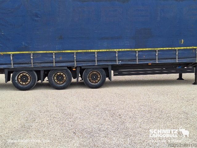 Отворено полуремарке с брезент Schmitz Cargobull Curtainsider Mega
