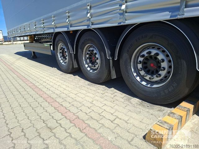 Отворено полуремарке с брезент Berger Curtainsider Standard