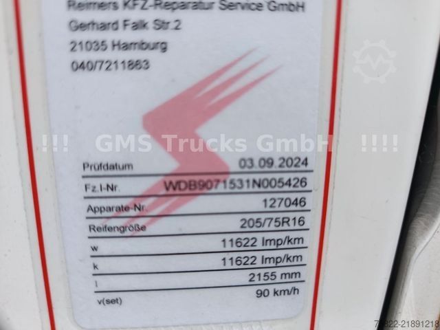 Хладилен ван MERCEDES-BENZ Sprinter 516 /Frigo Cool Thermo King /load2,4ton