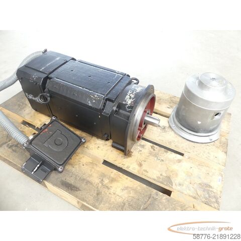  Baumüller GNF 132 MV Motor SN:872701/R1 +  GHT 612/42 Tachogenerator