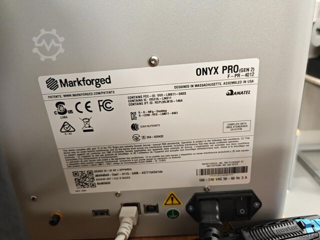 3D tiskárna Markforged Onyx Pro & X5