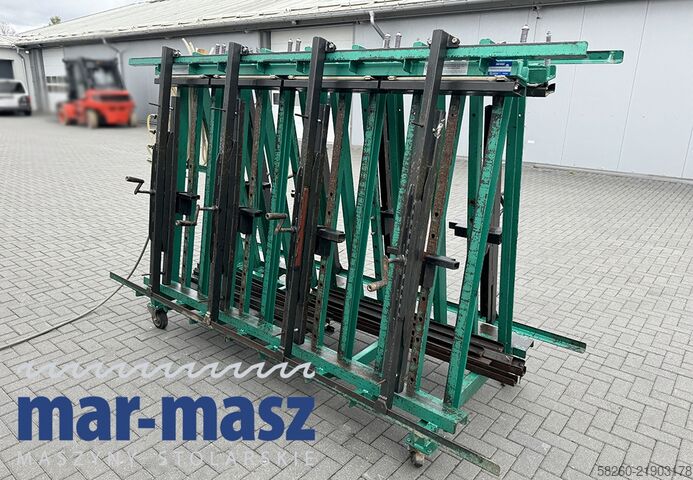 Doppelseitige Trapez-Pneumatikpresse TECH-FA 