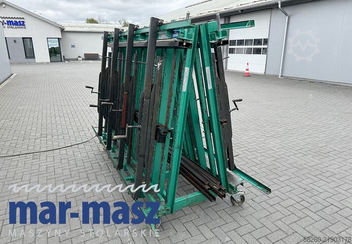 Doppelseitige Trapez-Pneumatikpresse TECH-FA 