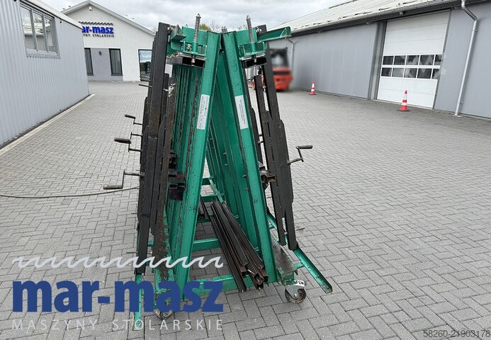 Doppelseitige Trapez-Pneumatikpresse TECH-FA 