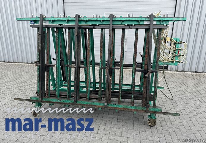 Doppelseitige Trapez-Pneumatikpresse TECH-FA 