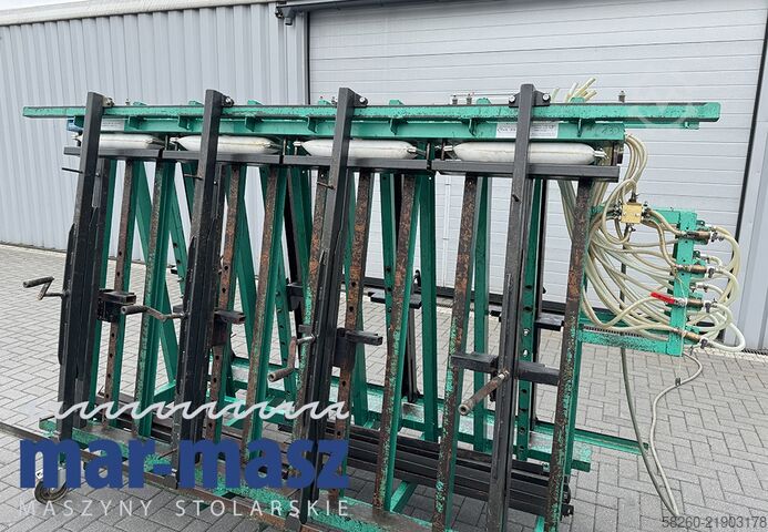 Doppelseitige Trapez-Pneumatikpresse TECH-FA 