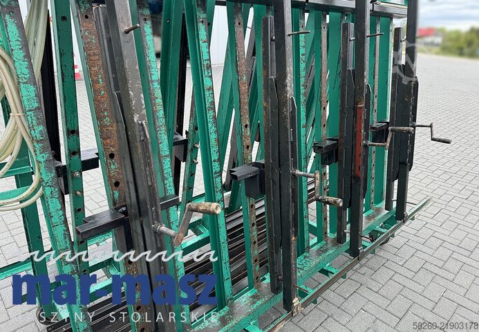 Doppelseitige Trapez-Pneumatikpresse TECH-FA 