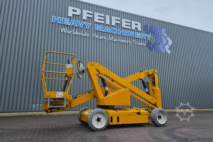 Шарнирно-телескопическая рабочая платформа Snorkel A38E As-Is, Electric, 13.5m Working Height, 6.1m R