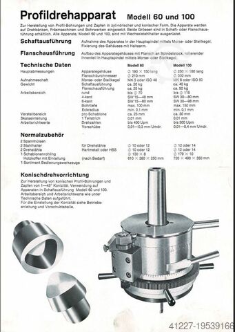 Apparecchio tornitura profili ARMAG Aufnahme MK4
