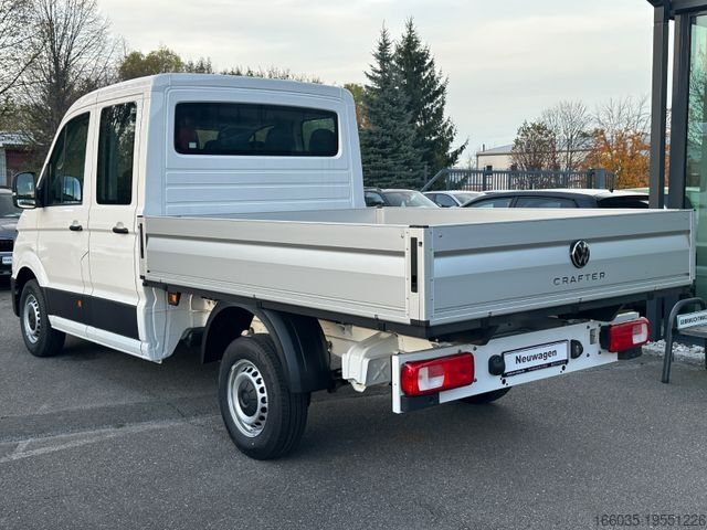 Pritschenwagen VOLKSWAGEN Crafter 35 Doka Facelift L3 MR 7 Sitze GRA LED