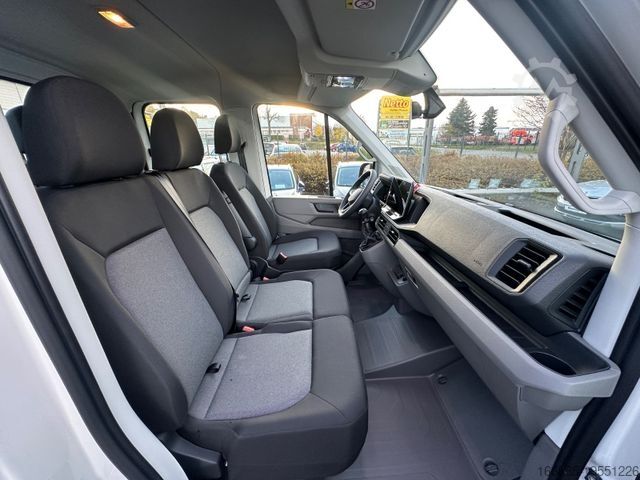 Pritschenwagen VOLKSWAGEN Crafter 35 Doka Facelift L3 MR 7 Sitze GRA LED