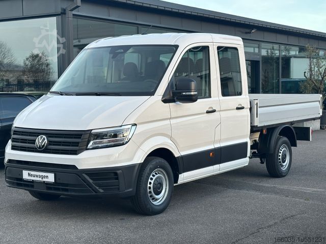 Pritschenwagen VOLKSWAGEN Crafter 35 Doka Facelift L3 MR 7 Sitze AHK LED