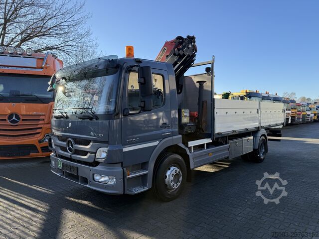 Камион с платформа Mercedes-Benz Atego 1524 Palfinger 12002 bis 19 Meter