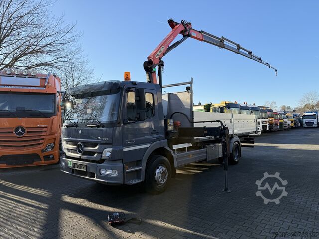 Камион с платформа Mercedes-Benz Atego 1524 Palfinger 12002 bis 19 Meter