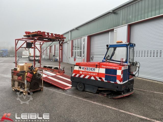 Barredora de calzadas  BIOTEC No1*mit Transportanhänger Zikun