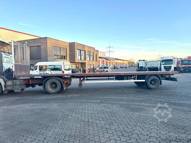 Auflieger mit Arbeitsbühne Koester 1-Achs Plattform Auflieger