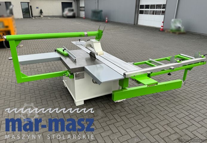 Fierăstrău circular formatizat cu masă mobilă și incizor REMA DMMS-40/340
