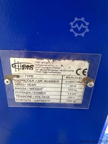 Automatic pallet wrapper with film pre-stretch Certis C-ONE ( 3828 )