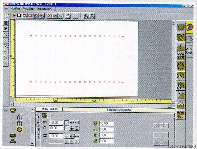 Durchlauf-Bearbeitungszentrum MASTERWOOD PROJECT TF 100