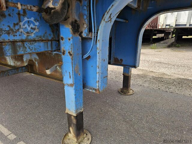 Máy tải thấp STEVENS 1520.02 SEMI LOWLOADER STEEL SPRINGS DRUM BRAKES.