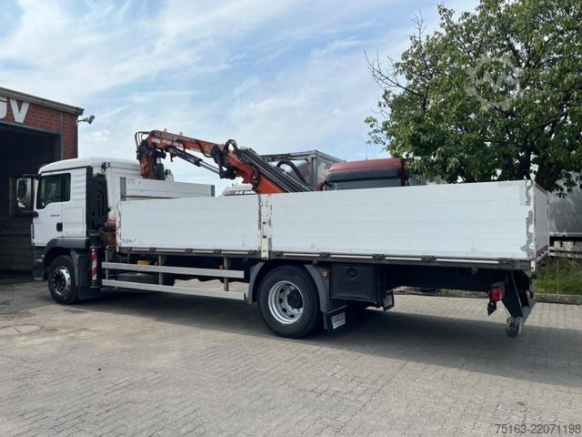 LKW mit Pritsche (offen) MAN TG-M 18.340 4x2  Pritsche Kran Atlas 135.2+Funk