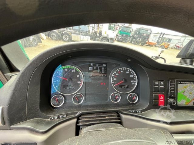 Furgão basculante MAN TG-L 8.190.4x2 BL 2-Achs Kipper Kran Hiab 078+Gr
