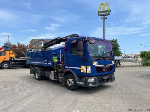 Van personalizado MAN TG-L 8.190.4x2 BL 2-Achs Kipper Kran Hiab 078+Gr