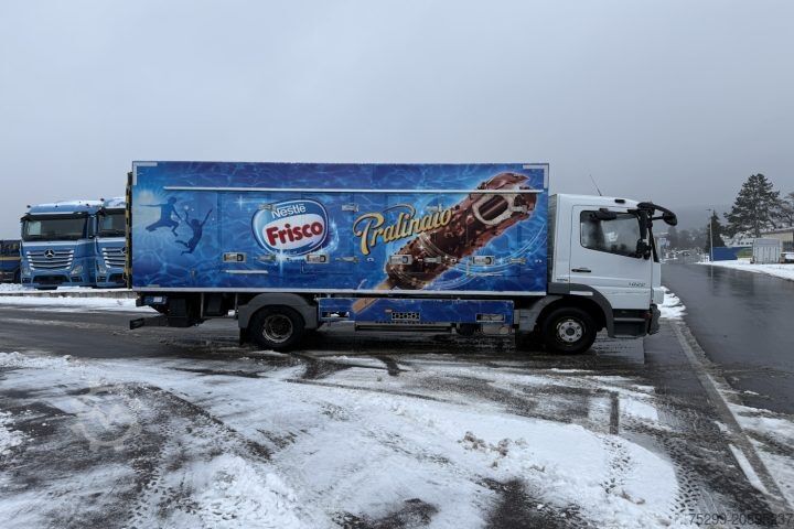 Soğutuculu kamyon Mercedes-Benz Atego 1022 4x2 Kühlkoffer+HB / Swiss-Vehicle