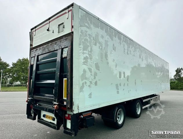 Box semitrailer  LAMBOO T03 ISOLATED BOX + HEATER STEERING AXLE L