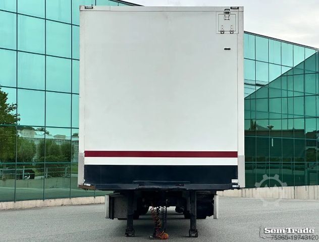 Box semitrailer  LAMBOO T03 ISOLATED BOX + HEATER STEERING AXLE L